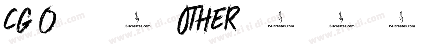 cG 0       楷 other  字体转换